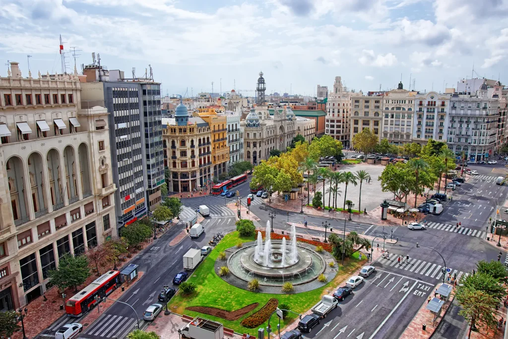 Plaza del Ayuntamiento de Valencia